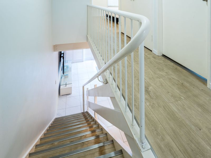 Climb to comfort, bedrooms await