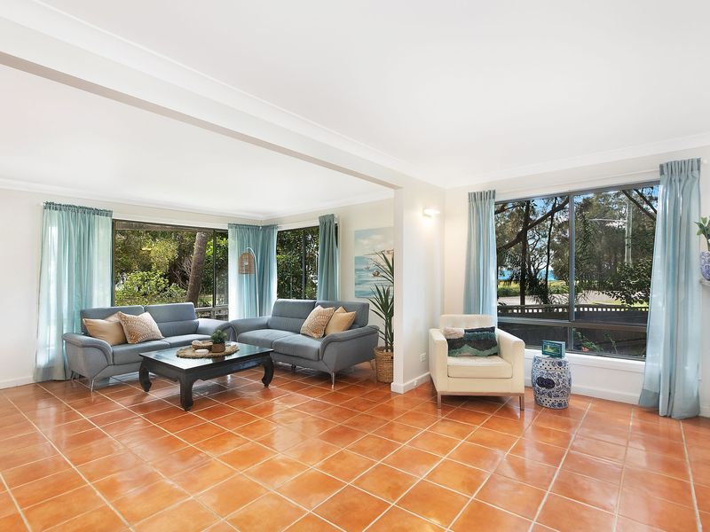 Complete view of the downstairs living area