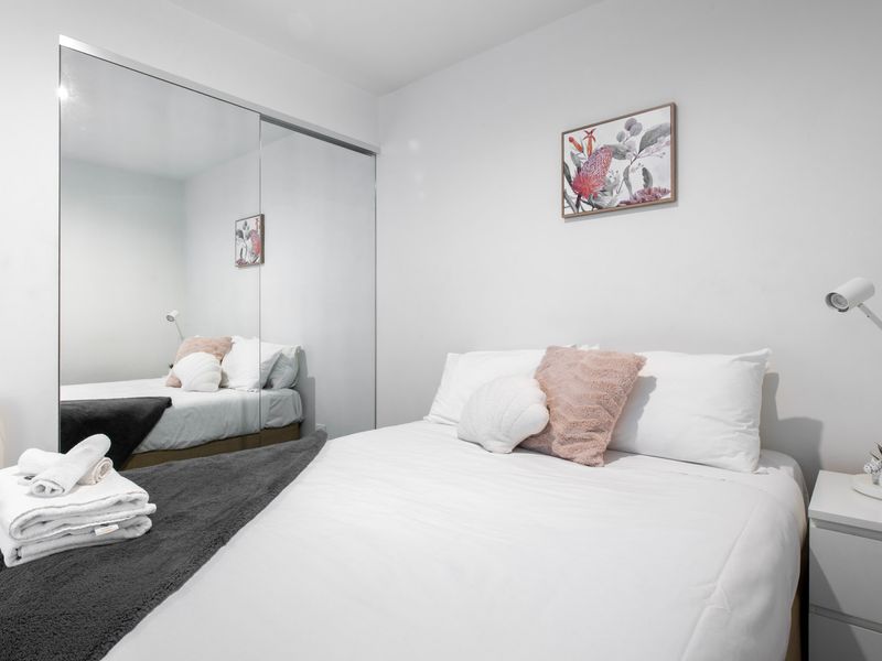 A cozy space where reflections meet relaxation