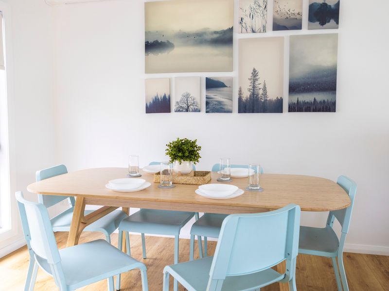 Open dining area for relaxed family meals