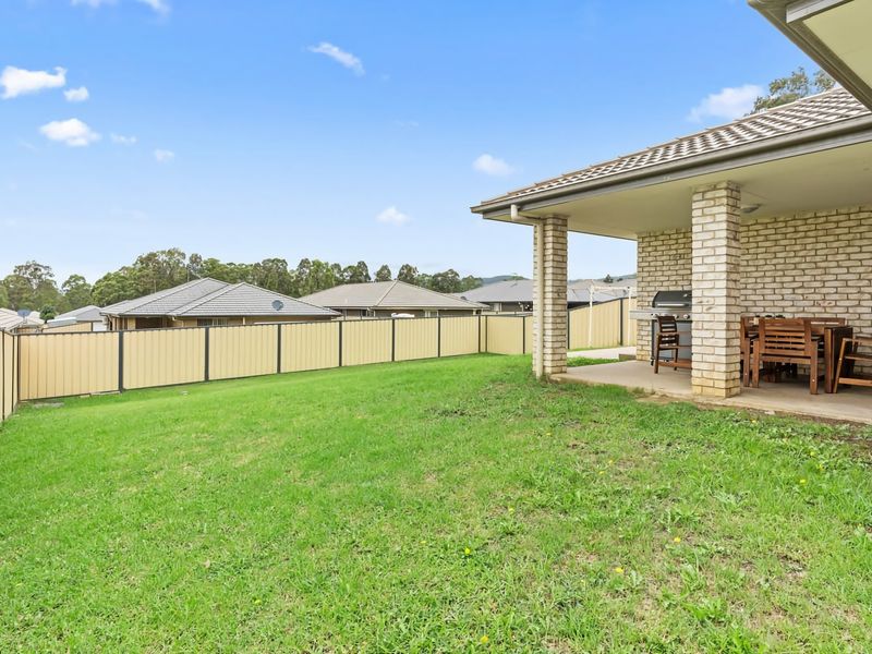 Fully fenced backyard with plenty of space to enjoy