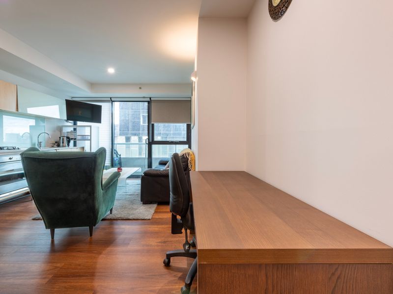 Work-from-home ready desk space