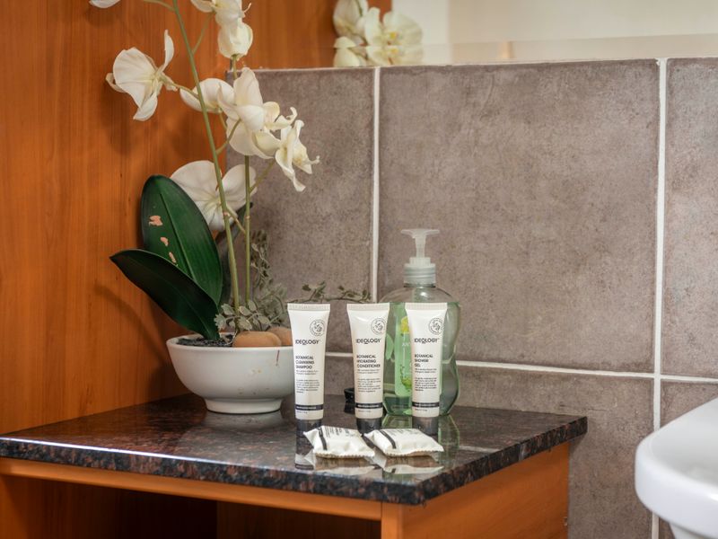 Complimentary toiletries for a worry-free stay