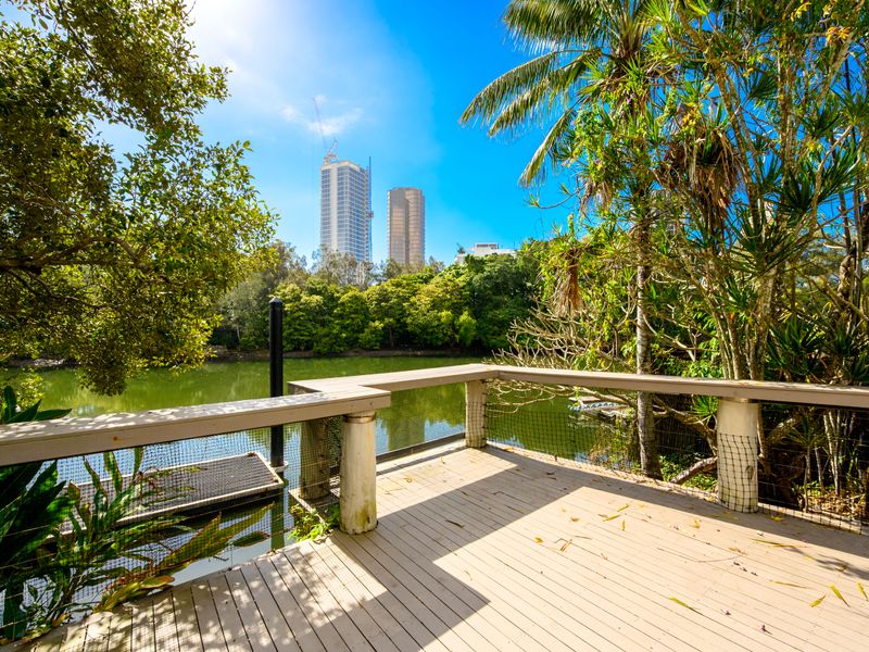 Relax and enjoy serene river views.