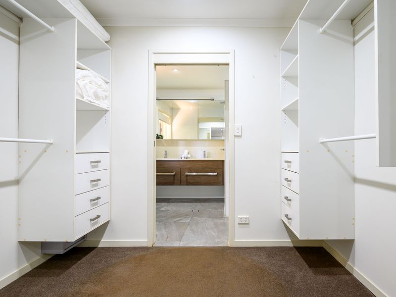 Spacious closet for all your belongings