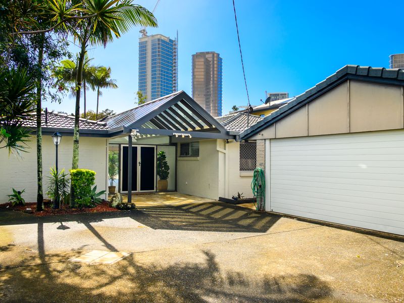 Front entry and secure garage access