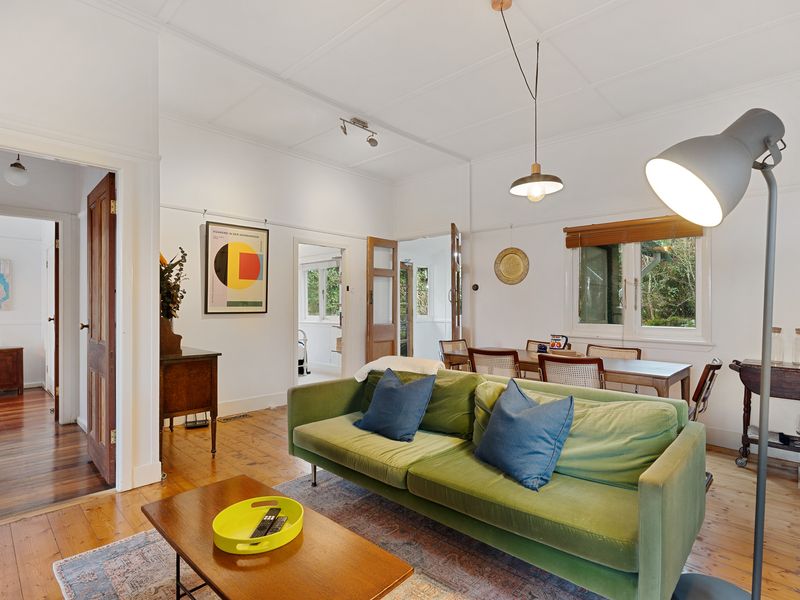 Living space with dining table for casual meals and downtime.