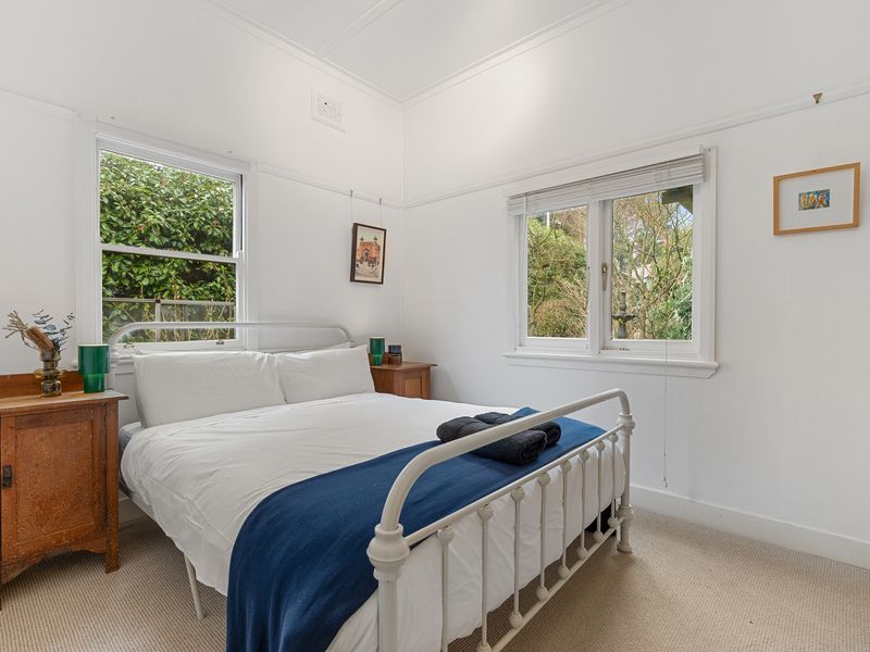 Comfortable queen bedroom perfect for recharging.