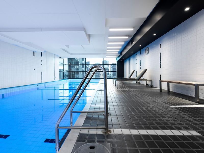 Communal indoor swimming pool