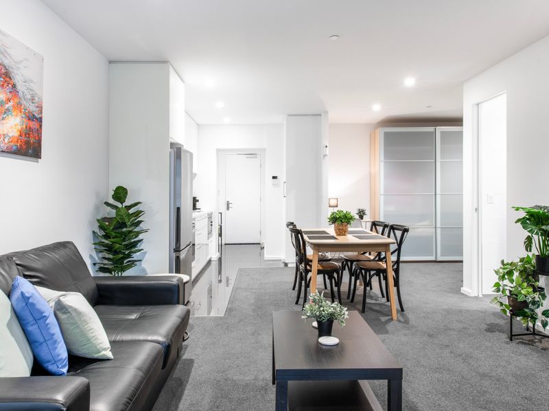 Sleek and modern style apartment