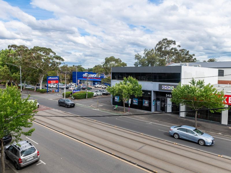 View from the property showcasing the surrounding neighborhood and easy access to nearby amenities.