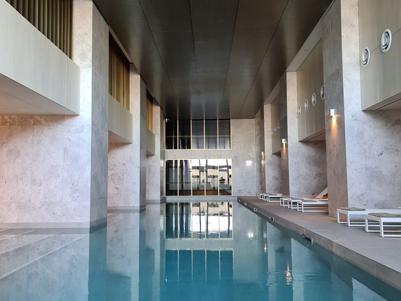 Communal indoor pool