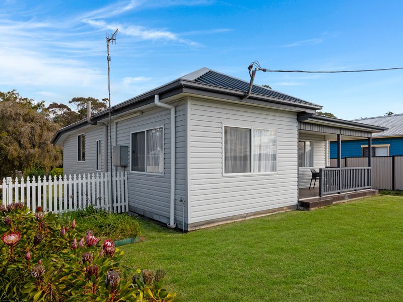 Peaceful garden retreat at the back of the house
