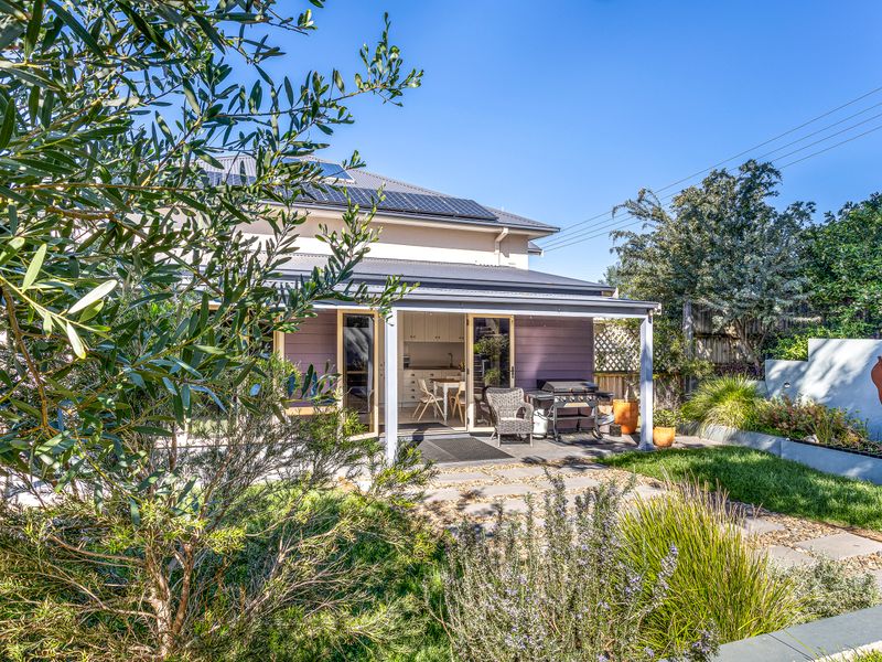 Spacious backyard perfect for relaxation.