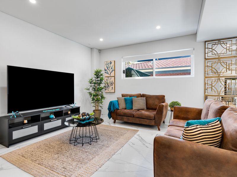 Comfort meets style in the living room.