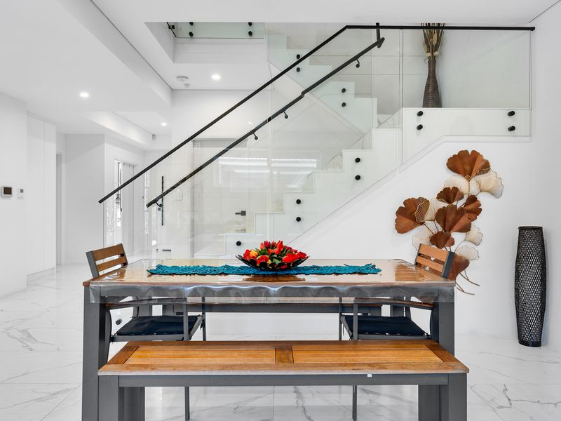 Gather around for family dining.