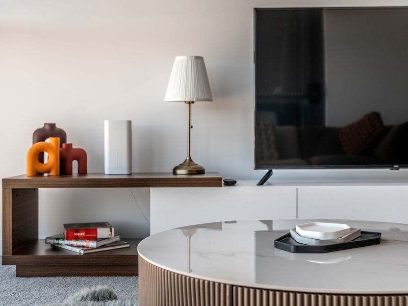 Stylish living area with modern décor