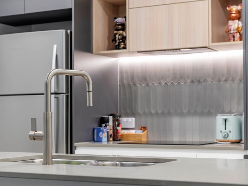 Fully equipped modern kitchen