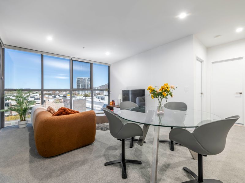 Spacious open-plan living and dining