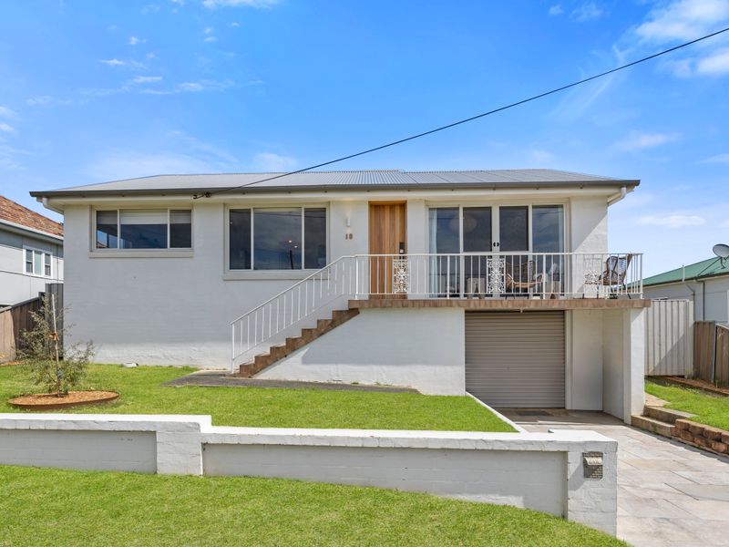 Elevated deck overlooking quiet coastal streets