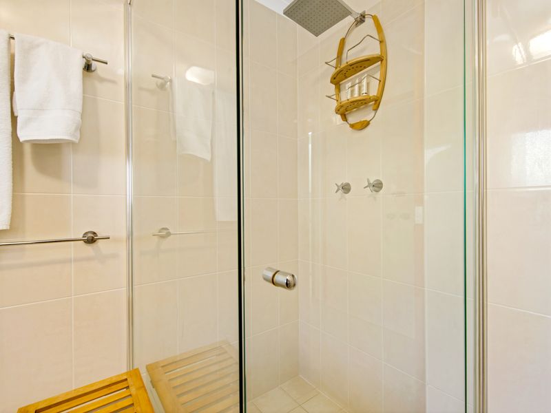 Well-presented bathroom with thoughtful details for your comfort.