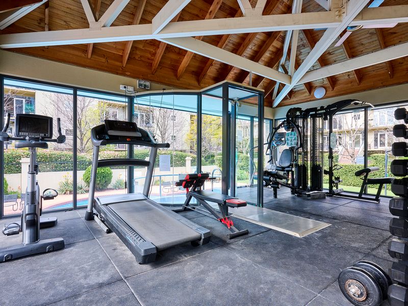 Fully equipped onsite gym