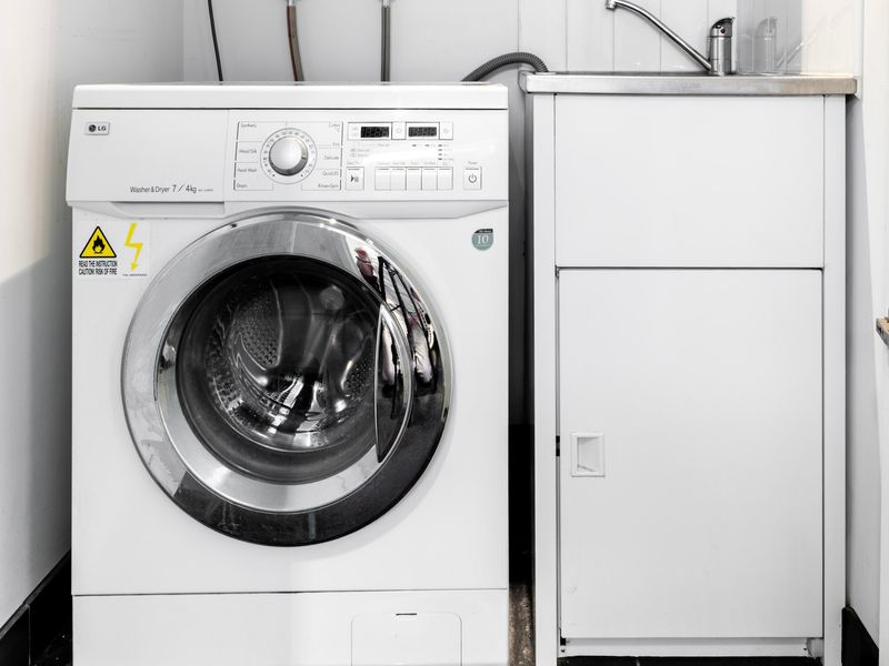 In-unit washer and dryer for your comfort and convenience.