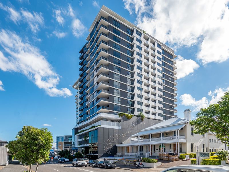 Sleek and modern architecture blending seamlessly with the urban landscape