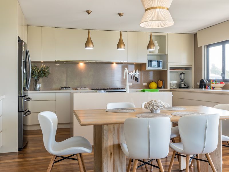 Dining nook perfect for morning coffee