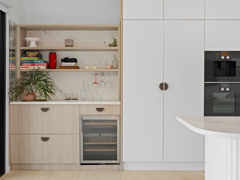 Fully equipped kitchen with ample storage