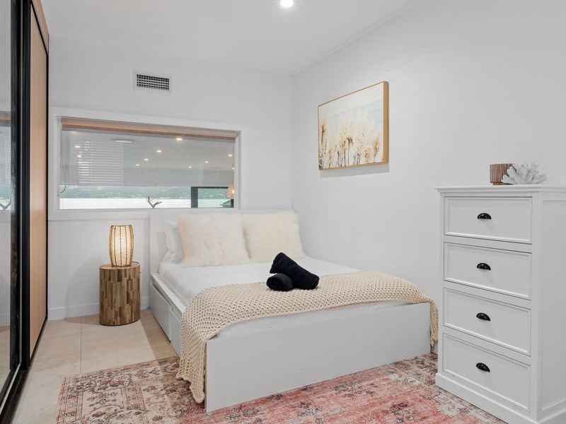 Cozy bedroom with soft natural light