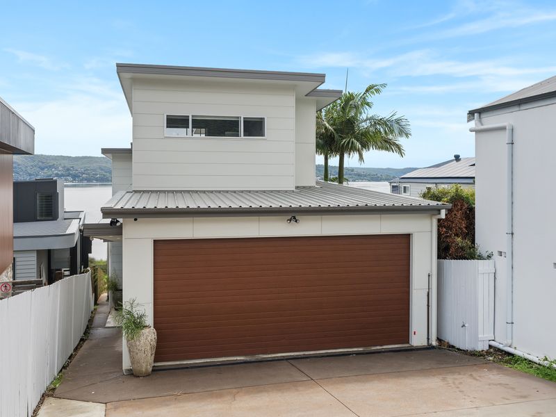 Secure garage and street frontage