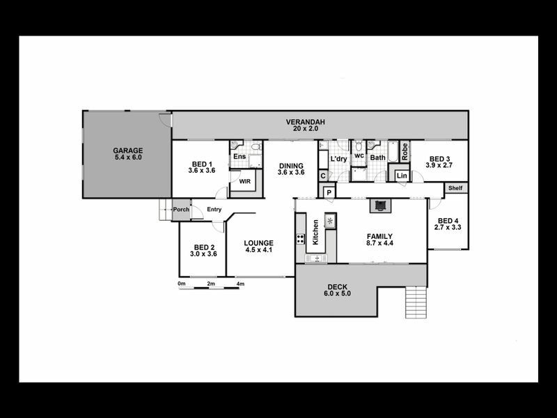 Floor plan layout for easy planning and comfortable stays
