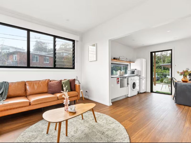 Bright and airy living area with comfortable seating