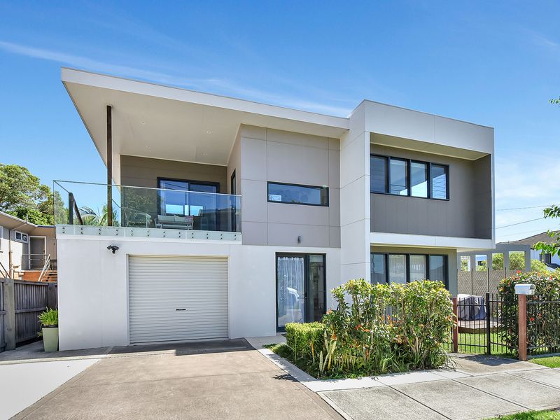 Contemporary exterior view.