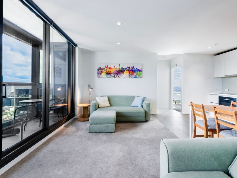 Spacious living space with comfortable seating