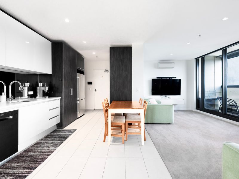 Contemporary open-plan layout with natural light