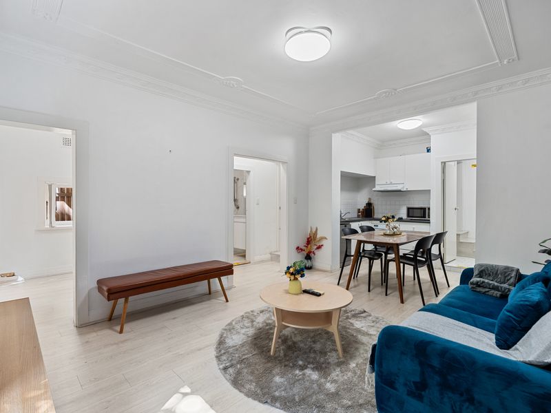 Comfortable lounge and dining with modern furnishings