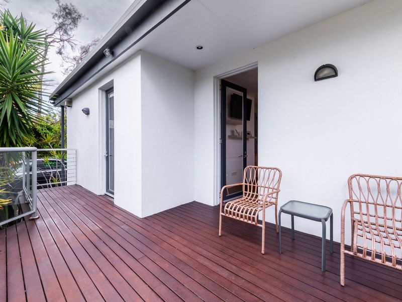 Step out onto the deck and enjoy the sea breeze.