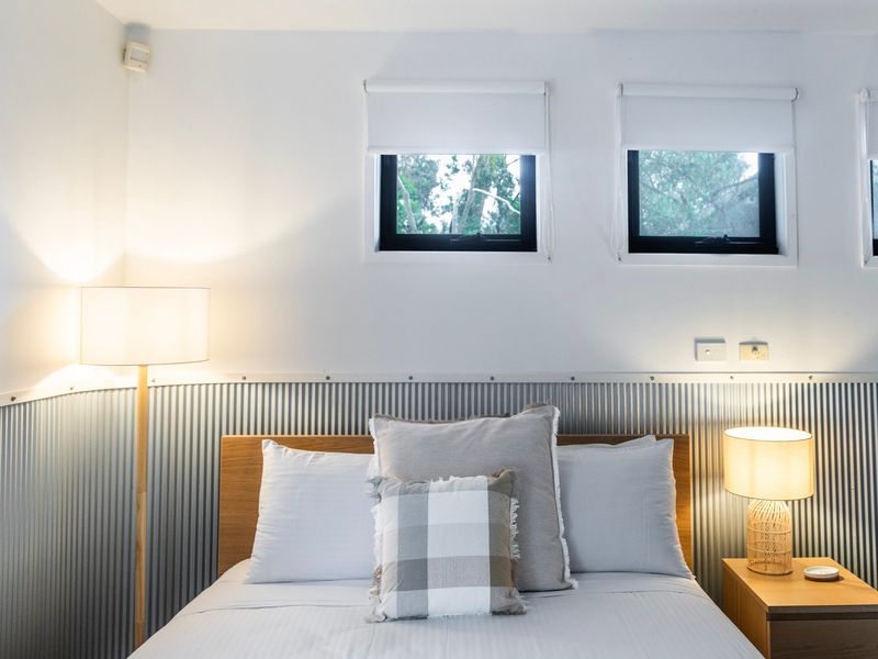 Cozy nook for a restful night’s sleep.