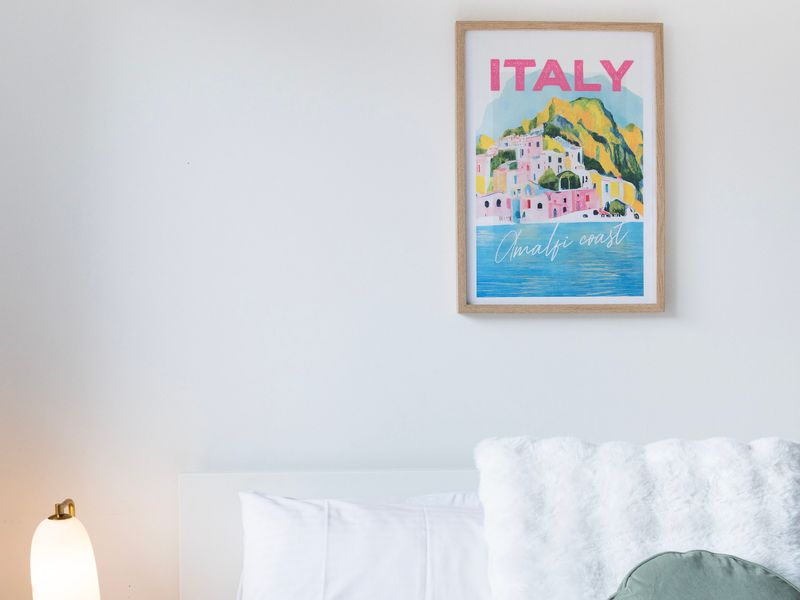 Peaceful space made for lazy mornings.