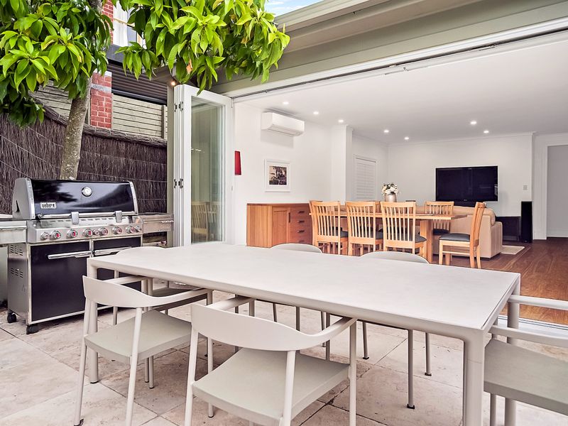 Modern BBQ station ready for your outdoor feast