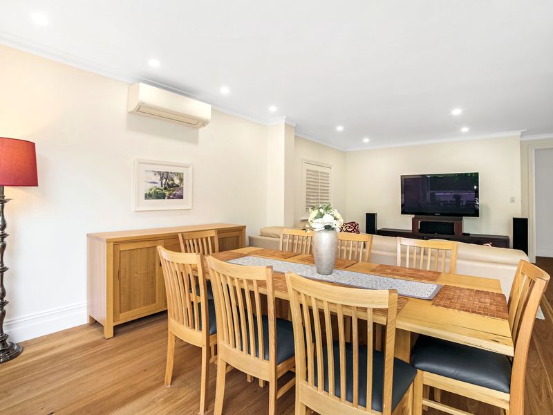 Spacious dining area perfect for family meals