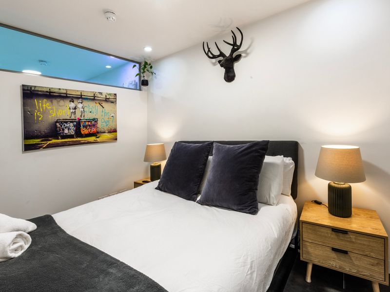 Private terrace with fresh air and a relaxing garden feel.