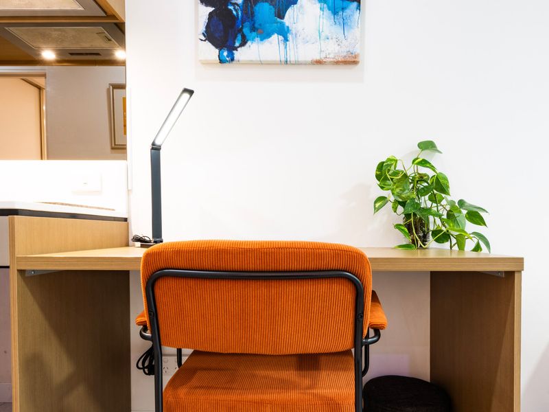 Dedicated workstation for remote work or quiet study time