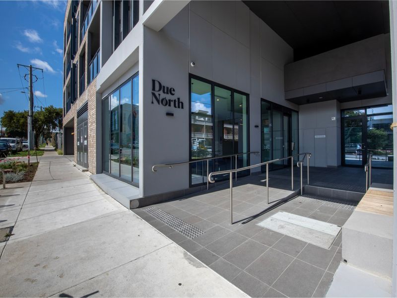 Sleek and welcoming main entrance with clear signage.