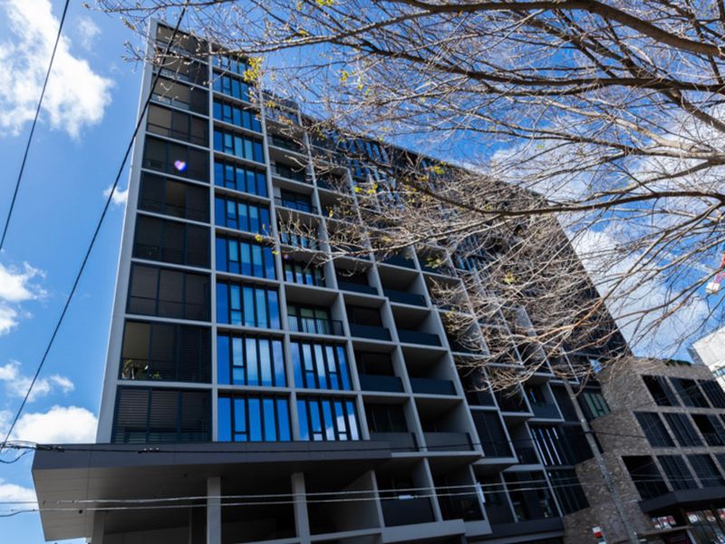 Modern high-rise exterior
