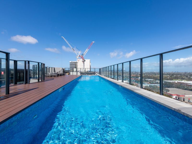 Enjoy panoramic city views while taking a refreshing dip.