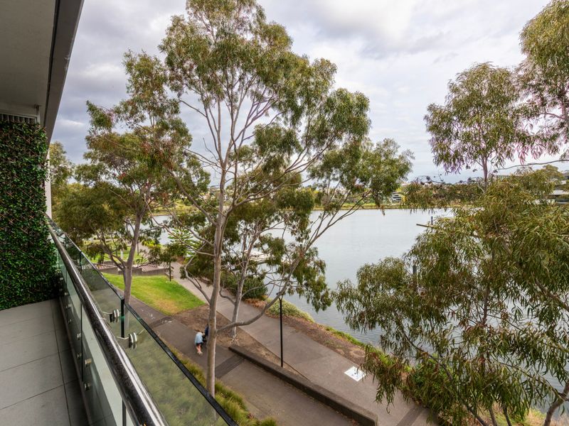 Enjoy tranquil treetop and water views right from your balcony.