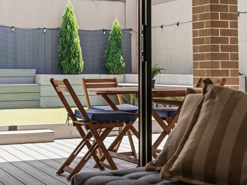 Open living area with stunning outdoor connection.